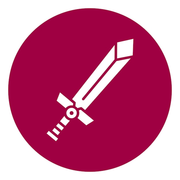 Icono de juguete de espada
