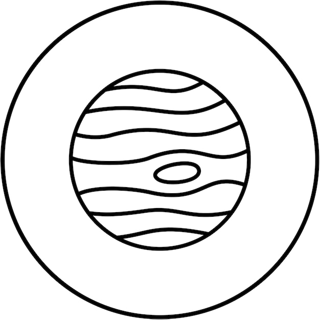 El ícono de Júpiter