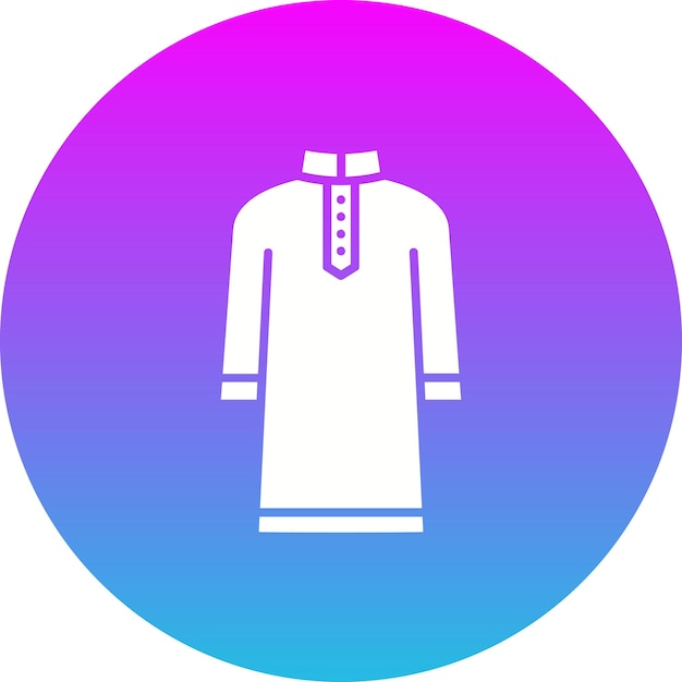 Vector el icono de kurta