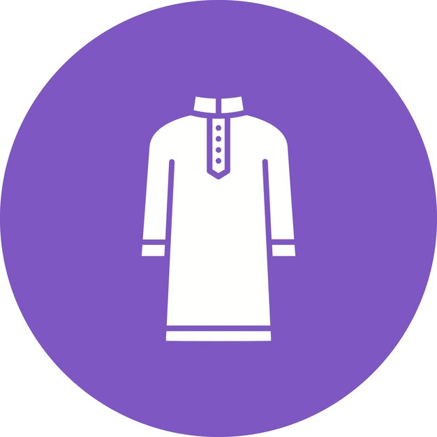 Vector el icono de kurta