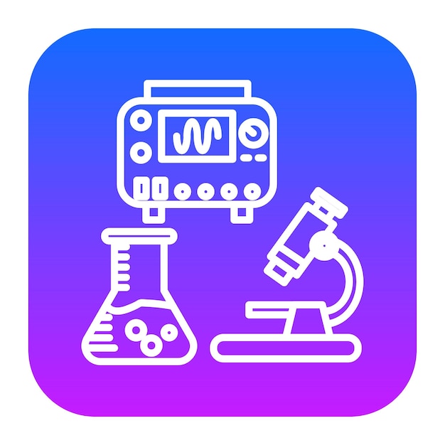 Icono de laboratorio virtual