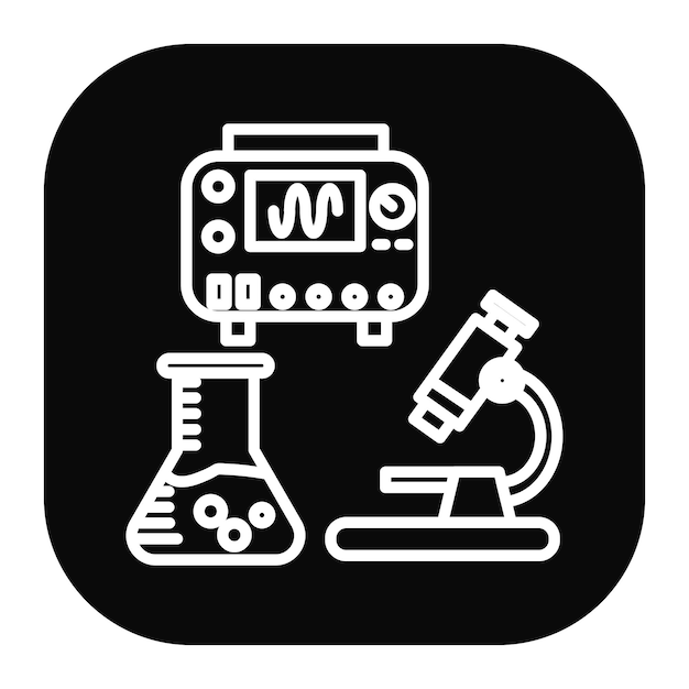 Icono de laboratorio virtual