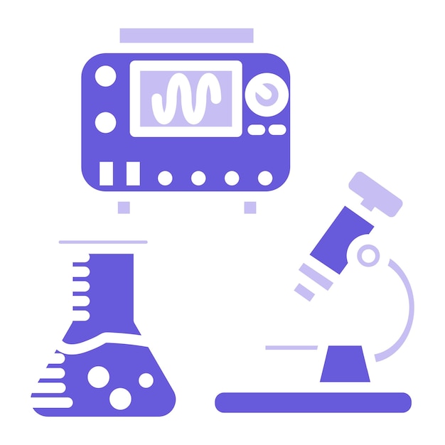 Icono de laboratorio virtual
