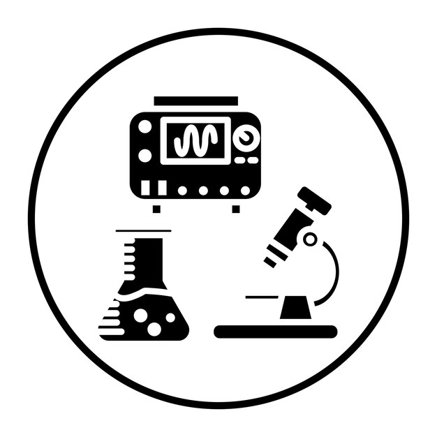Icono de laboratorio virtual