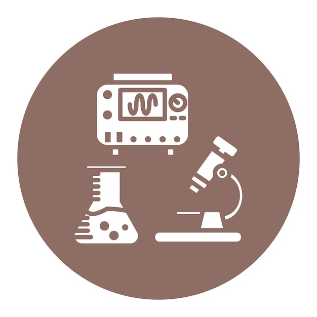 Icono de laboratorio virtual