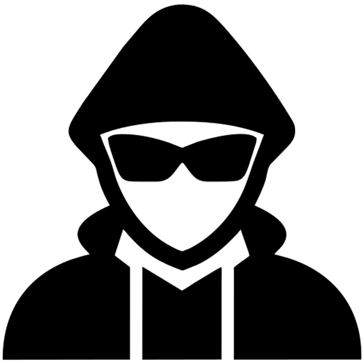 Vector el icono del ladrón
