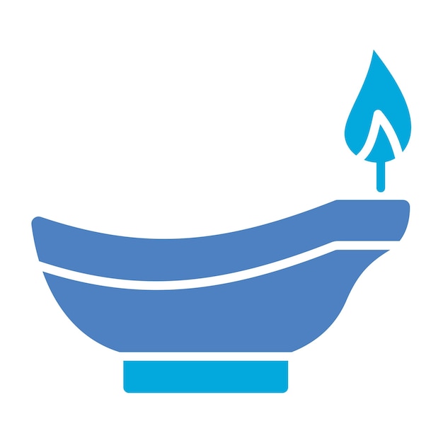 Icono de la lámpara de aceite