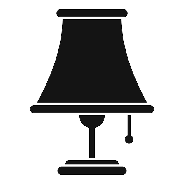 Vector icono de lámpara de energía de altura vector simple iluminado led