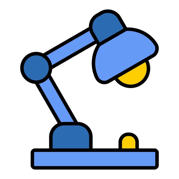 Icono de la lámpara de escritorio
