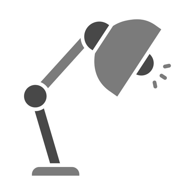 Icono de la lámpara de mesa