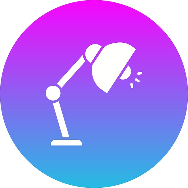 Icono de la lámpara de mesa