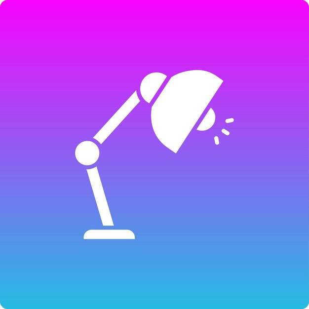 Icono de la lámpara de mesa