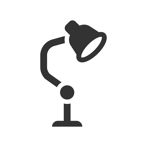 Icono de la lámpara de mesa