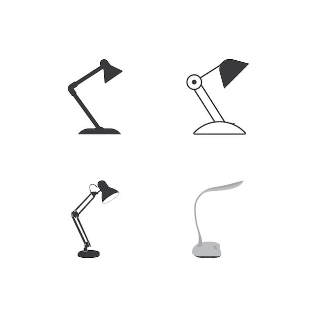Icono de la lámpara de mesa