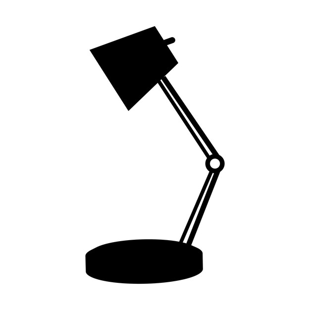 Icono de la lámpara de mesa