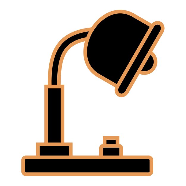 Icono de la lámpara de mesa