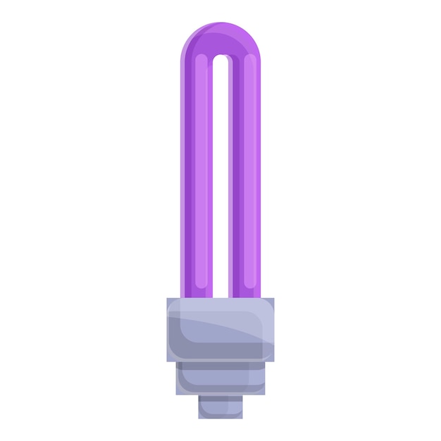 Icono de lámpara ultravioleta moderna Icono vectorial de lámpara UV moderna para el diseño web aislado en fondo blanco