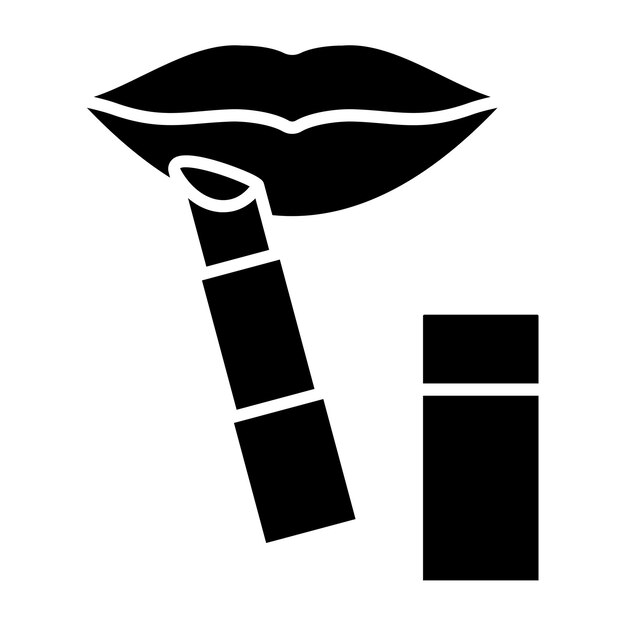El icono del lápiz labial