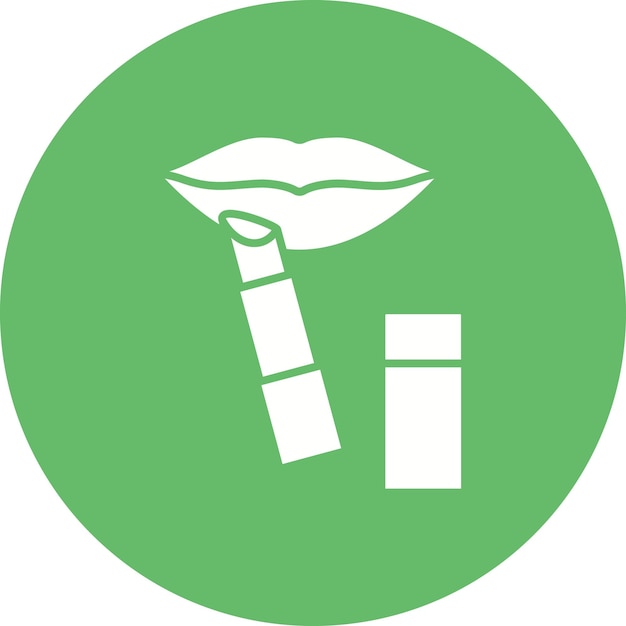 El icono del lápiz labial