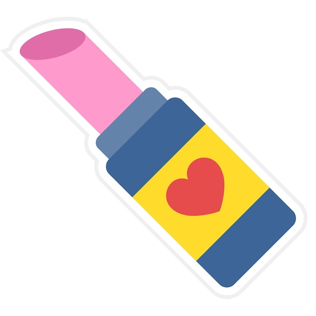 Icono de lápiz de labios