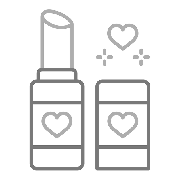 Icono de lápiz de labios