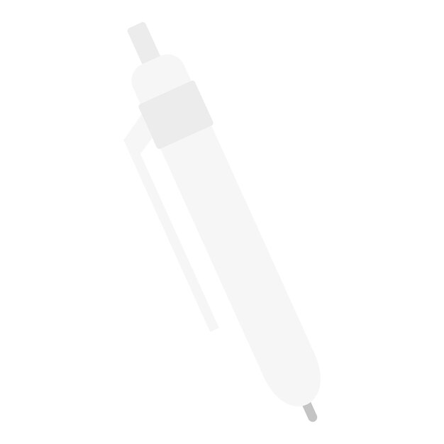Icono de lápiz de oficina Ilustración plana del icono de vector de lápiz de oficina para diseño web