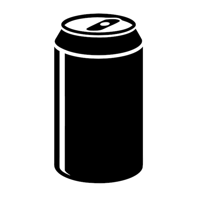 El icono de la lata de refresco