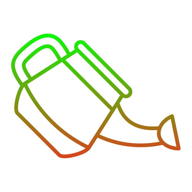 Icono de la lata de riego