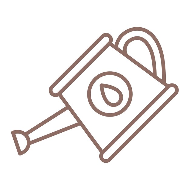 Icono de la lata de riego