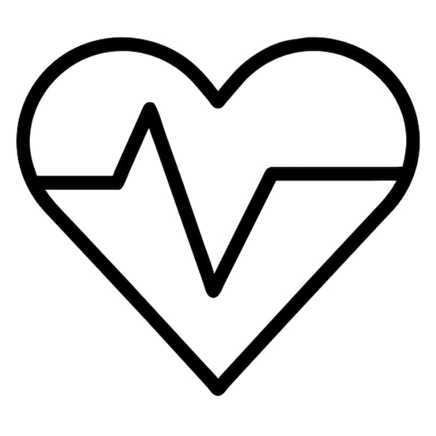 icono del latido del corazón