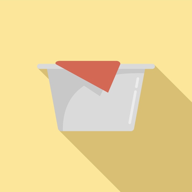 Icono de lavabo suavizante Ilustración plana del icono de vector de lavabo suavizante para diseño web