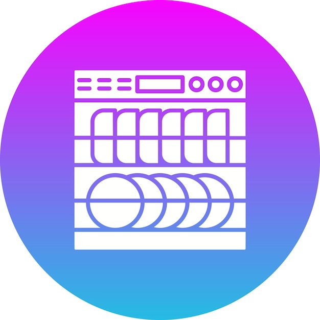 El icono del lavador de platos