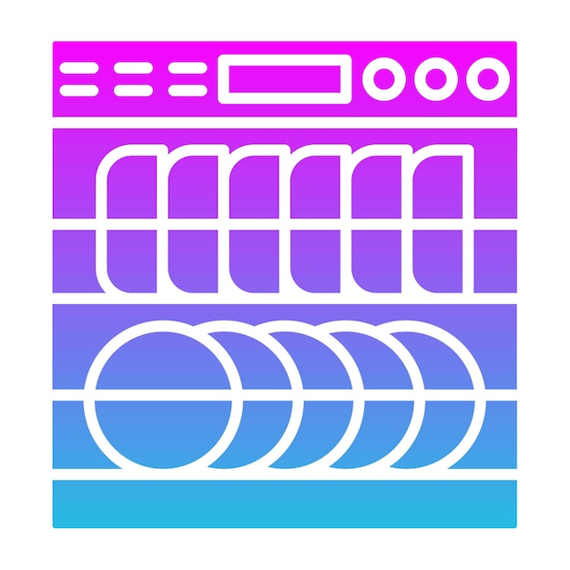 El icono del lavador de platos