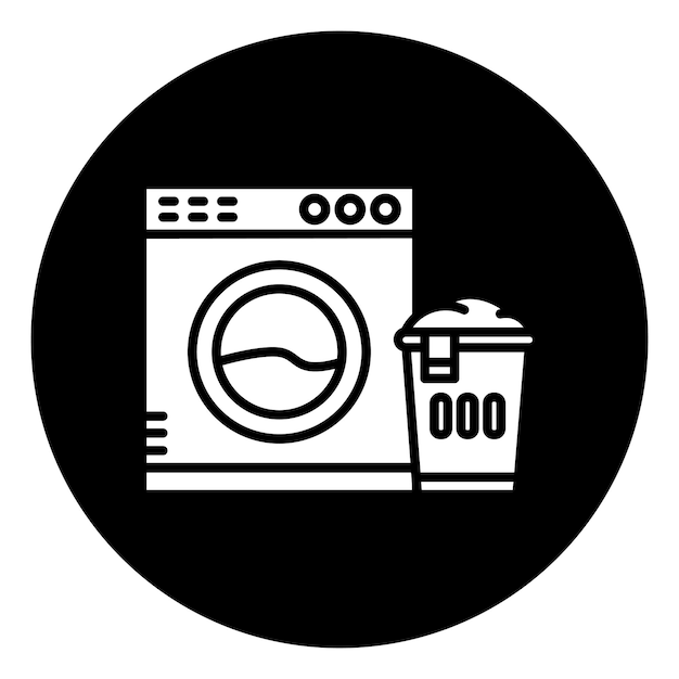 El icono de la lavadora