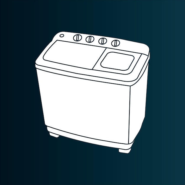 El icono de la lavadora