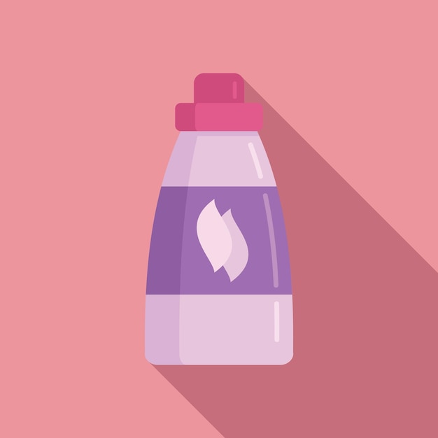 Icono de lavandería suavizante Ilustración plana del icono de vector de lavandería suavizante para diseño web