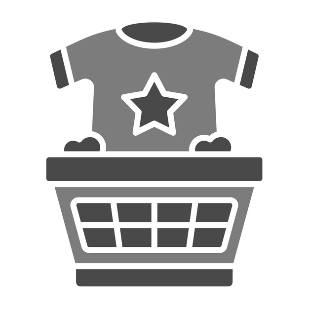 El icono de la lavandería