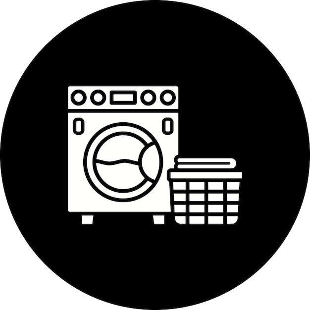 El icono de la lavandería