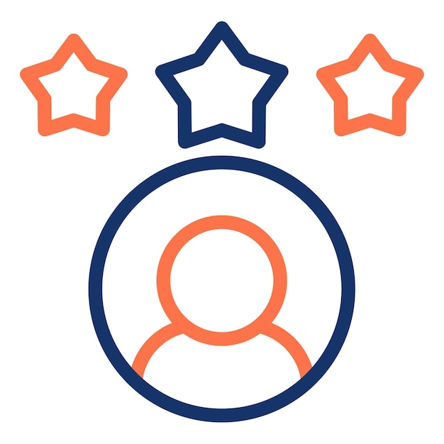 Icono de lealtad del cliente