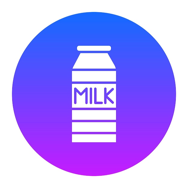 Icono de la leche