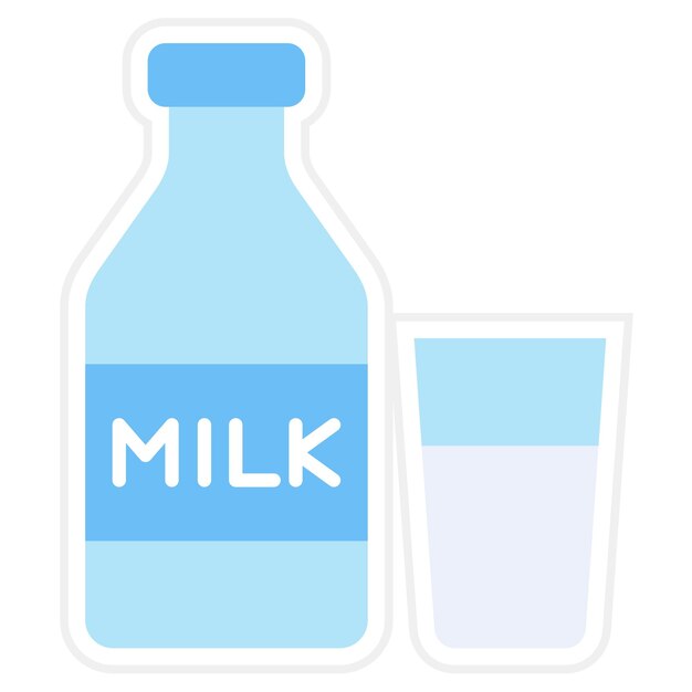 Icono de la leche