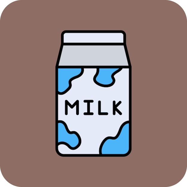 Icono de la leche