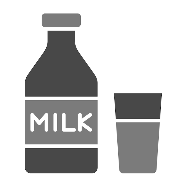 Icono de la leche