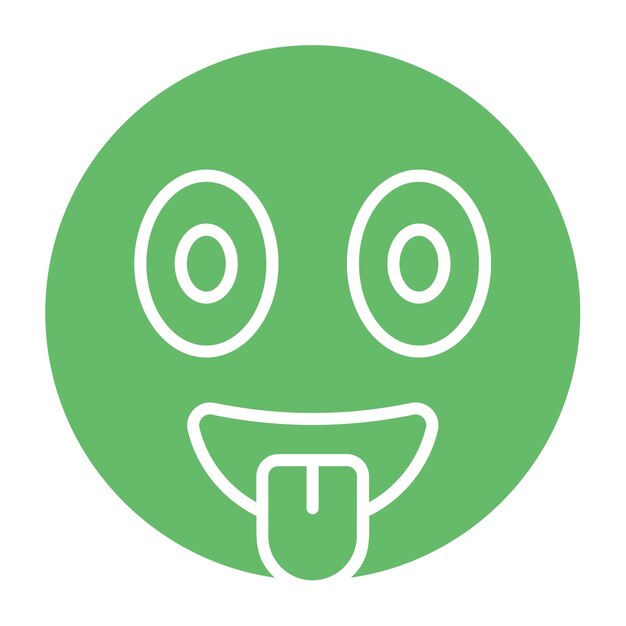 El icono de la lengua fuera