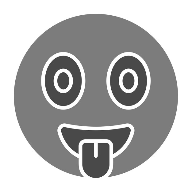 El icono de la lengua fuera
