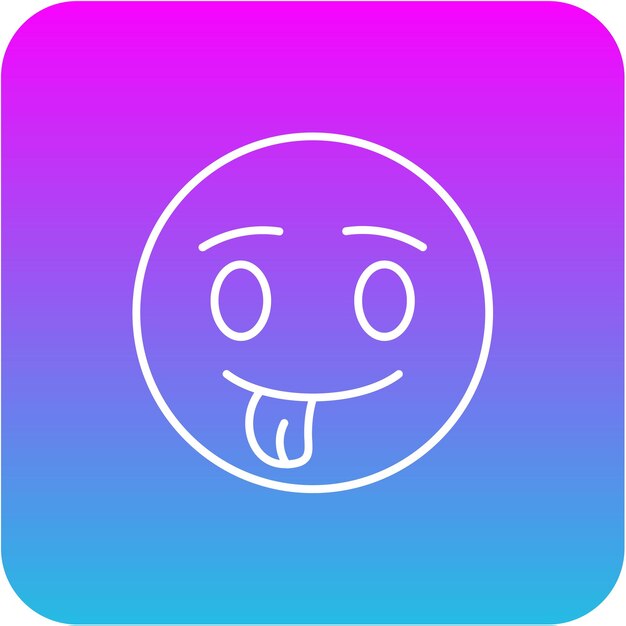 El icono de la lengua fuera