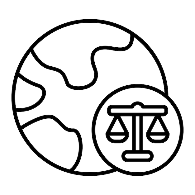 Icono de las leyes globales