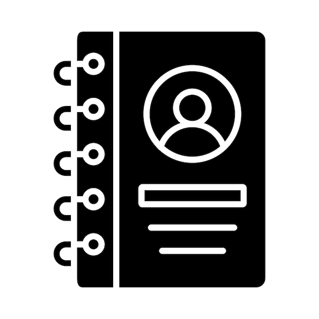 Icono de la libreta de direcciones