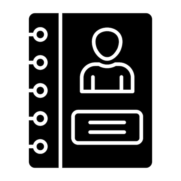 Icono de la libreta de direcciones