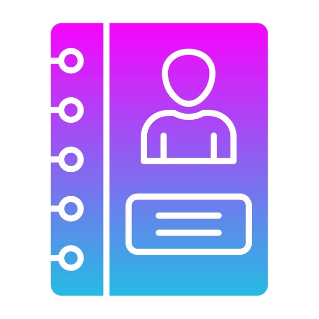 Icono de la libreta de direcciones